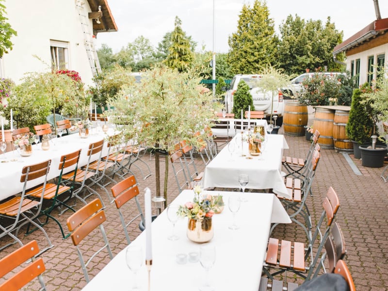 Ein Bild vom Biergarten Event