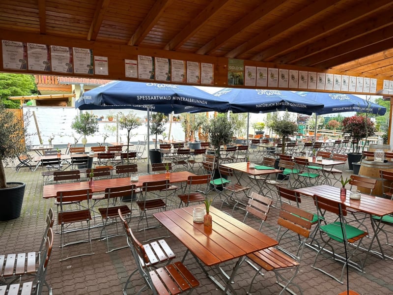 Ein Bild vom Biergarten